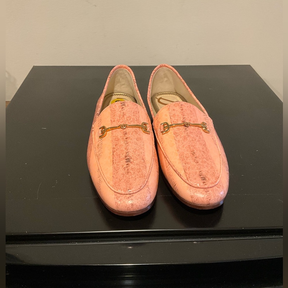 NWT Sam Edelson Pink  Women’s Loafers Size 8